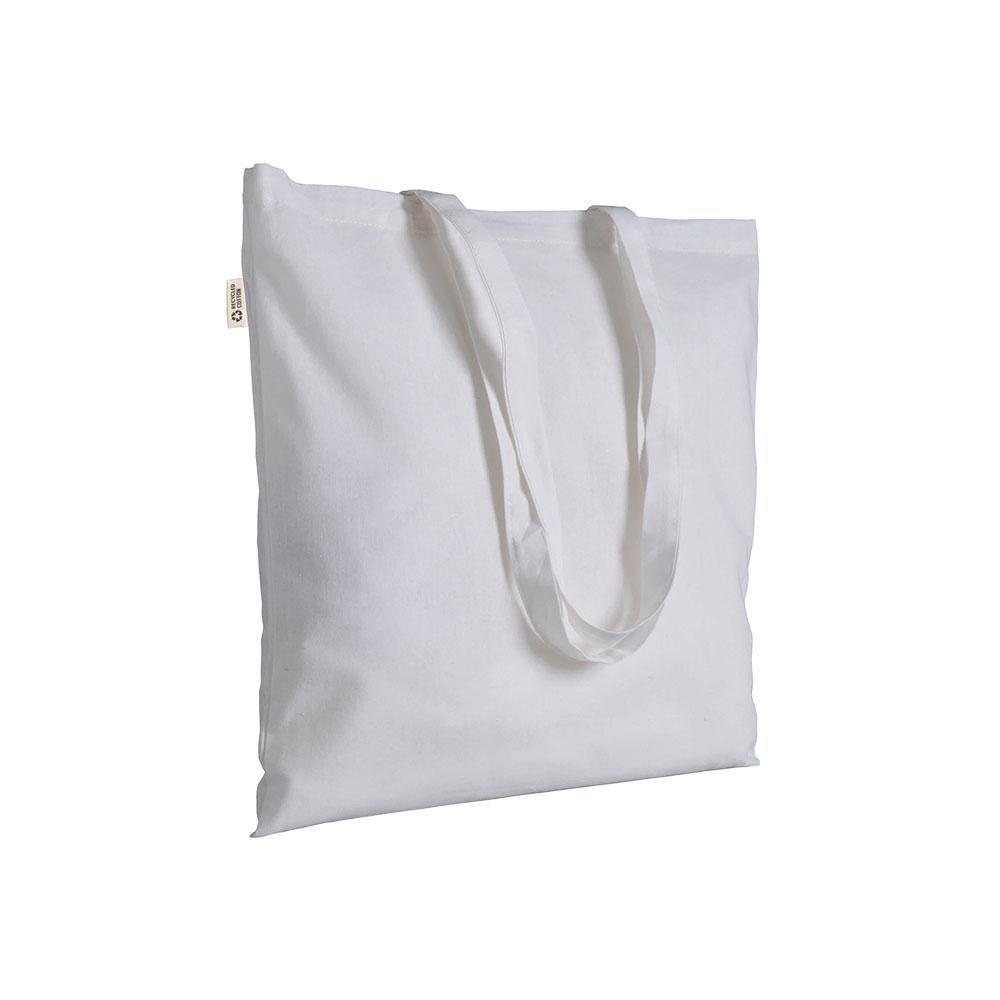 Borsa shopper a tinta unita in cotone riciclato da 280 g/m2 Borsa shopper a tinta unita in cotone riciclato da 280 g/m2